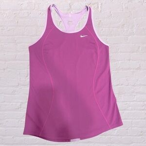 Nike dri-fit racer back tank. SIZE: small. Purple.